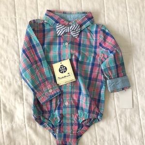 Beetle&Thread Button Down Shirt & Bow Tie